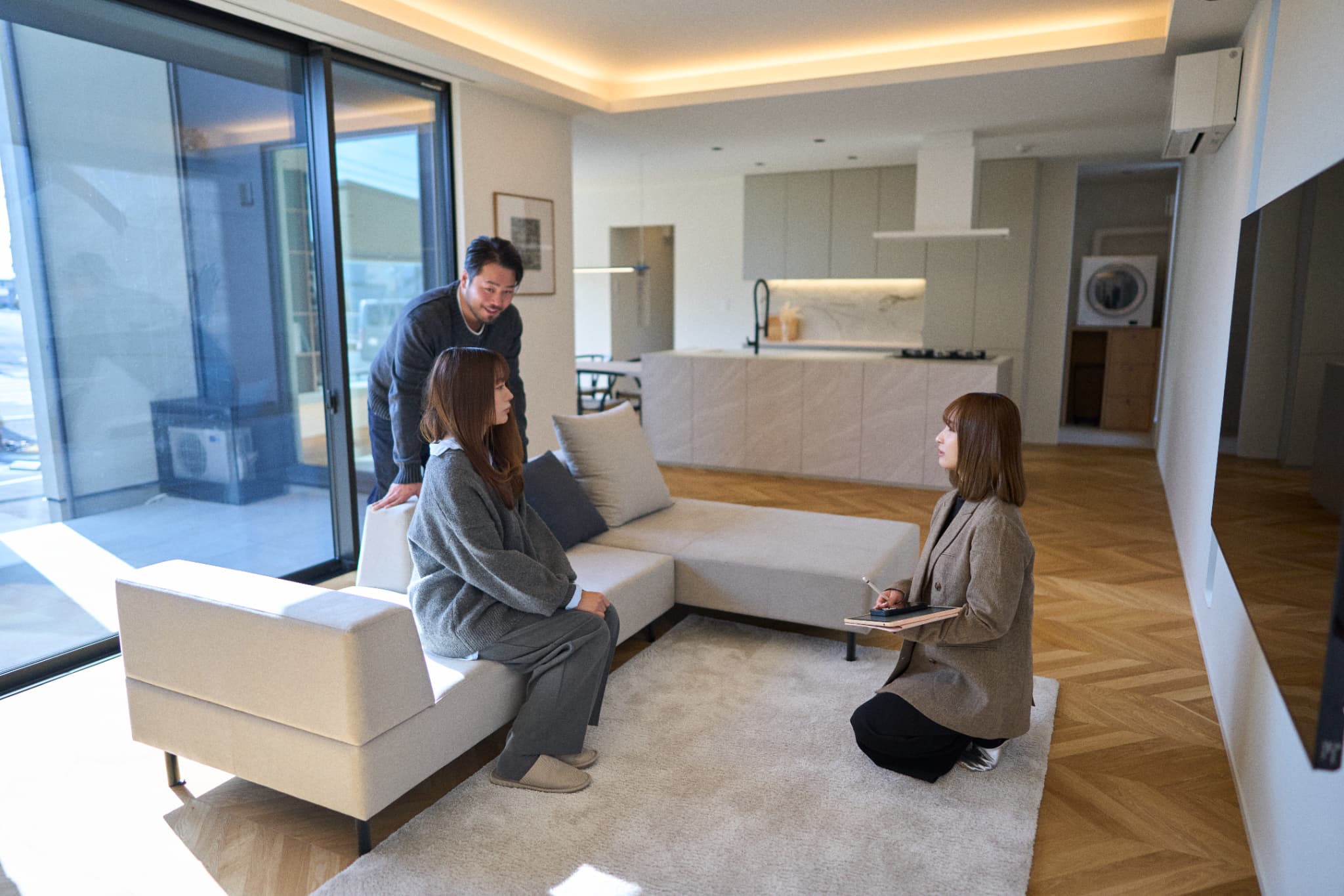 土地選びから同行する理由